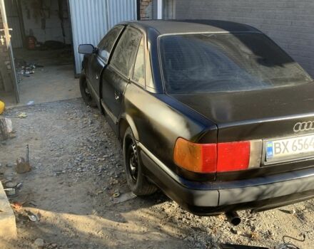 Черный Ауди 100, объемом двигателя 2.3 л и пробегом 258 тыс. км за 1500 $, фото 2 на Automoto.ua