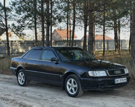 Черный Ауди 100, объемом двигателя 2.5 л и пробегом 575 тыс. км за 3200 $, фото 2 на Automoto.ua