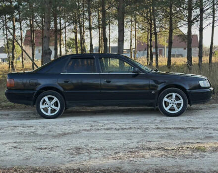 Черный Ауди 100, объемом двигателя 2.5 л и пробегом 575 тыс. км за 3200 $, фото 3 на Automoto.ua