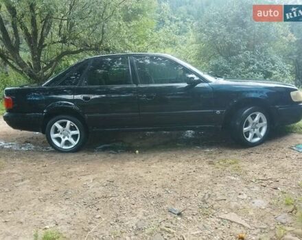 Черный Ауди 100, объемом двигателя 1.9 л и пробегом 350 тыс. км за 2400 $, фото 2 на Automoto.ua