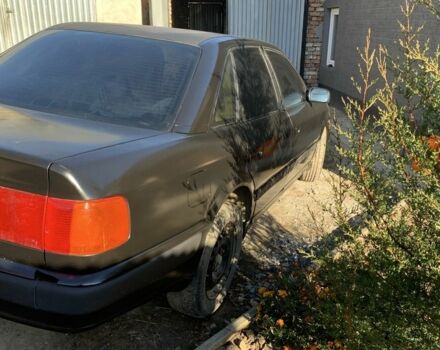 Черный Ауди 100, объемом двигателя 2.3 л и пробегом 258 тыс. км за 1500 $, фото 4 на Automoto.ua