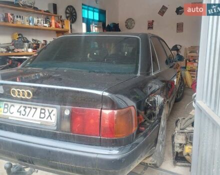 Черный Ауди 100, объемом двигателя 2.37 л и пробегом 400 тыс. км за 1650 $, фото 3 на Automoto.ua