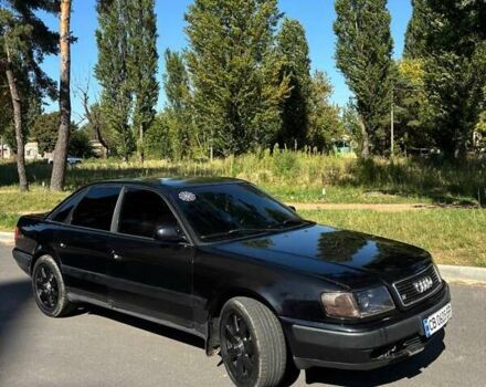 Черный Ауди 100, объемом двигателя 2.6 л и пробегом 321 тыс. км за 2999 $, фото 3 на Automoto.ua
