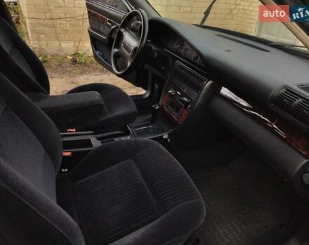 Черный Ауди 100, объемом двигателя 2.8 л и пробегом 378 тыс. км за 3000 $, фото 13 на Automoto.ua
