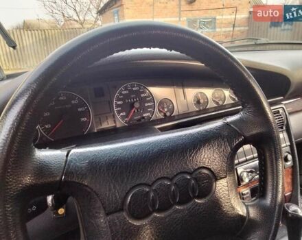 Черный Ауди 100, объемом двигателя 2.8 л и пробегом 378 тыс. км за 3000 $, фото 6 на Automoto.ua