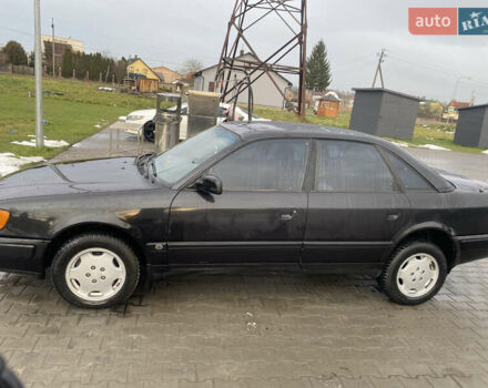 Черный Ауди 100, объемом двигателя 2.77 л и пробегом 360 тыс. км за 2300 $, фото 3 на Automoto.ua