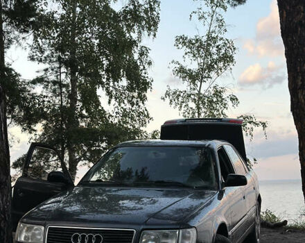 Черный Ауди 100, объемом двигателя 2.5 л и пробегом 338 тыс. км за 4000 $, фото 15 на Automoto.ua