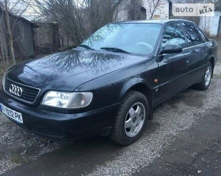 Черный Ауди 100, объемом двигателя 2.8 л и пробегом 350 тыс. км за 3700 $, фото 1 на Automoto.ua