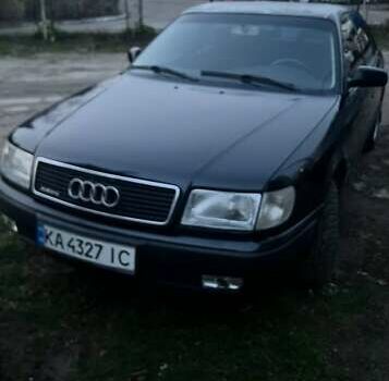 Черный Ауди 100, объемом двигателя 2.8 л и пробегом 378 тыс. км за 3000 $, фото 3 на Automoto.ua