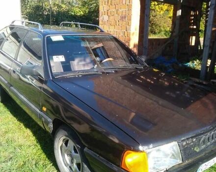 Черный Ауди 100, объемом двигателя 2.3 л и пробегом 385 тыс. км за 2200 $, фото 1 на Automoto.ua