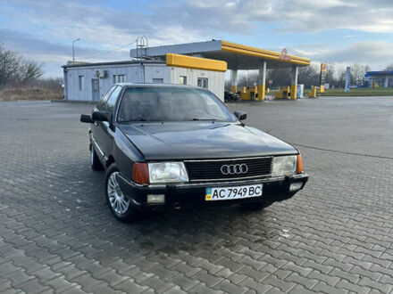 Черный Ауди 100, объемом двигателя 2.31 л и пробегом 373 тыс. км за 1650 $, фото 1 на Automoto.ua
