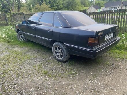 Ауді 100 1988 у Чернівцях на Automoto.ua Чорний Ауді 100, об'ємом двигуна 2.3 л та пробігом 444 тис. км за 840 $, фото 1 на Automoto.ua