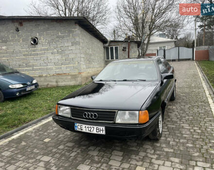 Черный Ауди 100, объемом двигателя 2.3 л и пробегом 350 тыс. км за 1500 $, фото 1 на Automoto.ua