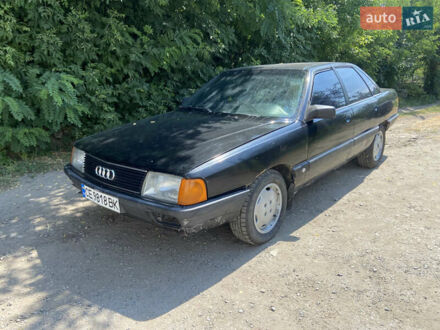 Черный Ауди 100, объемом двигателя 2.3 л и пробегом 500 тыс. км за 1350 $, фото 1 на Automoto.ua