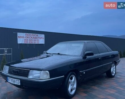 Чорний Ауді 100, об'ємом двигуна 2.3 л та пробігом 298 тис. км за 2300 $, фото 1 на Automoto.ua