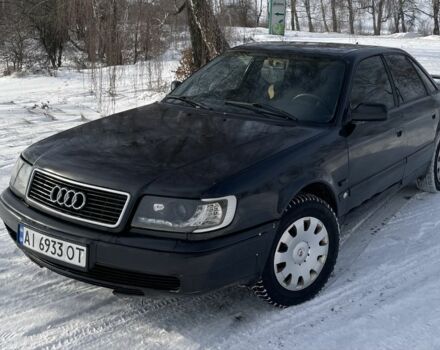 Черный Ауди 100, объемом двигателя 2.8 л и пробегом 200 тыс. км за 2200 $, фото 1 на Automoto.ua
