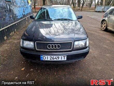 Черный Ауди 100, объемом двигателя 2.3 л и пробегом 332 тыс. км за 2500 $, фото 1 на Automoto.ua