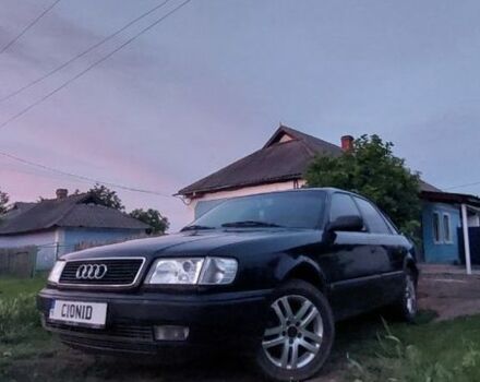 Черный Ауди 100, объемом двигателя 2.8 л и пробегом 300 тыс. км за 2500 $, фото 1 на Automoto.ua