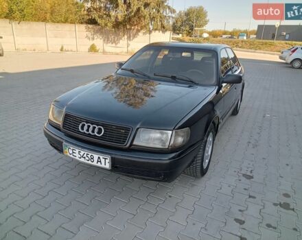 Черный Ауди 100, объемом двигателя 2.3 л и пробегом 246 тыс. км за 1500 $, фото 1 на Automoto.ua