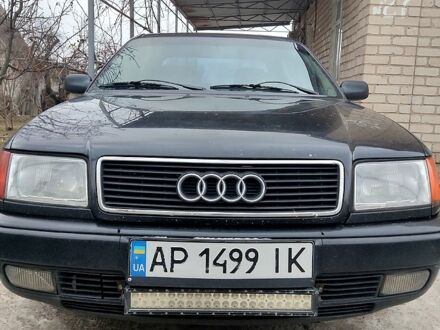 Ауди 100 1991 в Запорожье на Automoto.ua Черный Ауди 100, объемом двигателя 2 л и пробегом 400 тыс. км за 2500 $, фото 1 на Automoto.ua