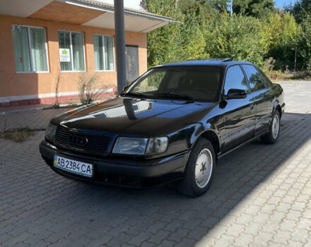 Черный Ауди 100, объемом двигателя 2 л и пробегом 300 тыс. км за 2000 $, фото 1 на Automoto.ua