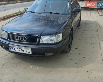 Черный Ауди 100, объемом двигателя 2.31 л и пробегом 450 тыс. км за 2500 $, фото 1 на Automoto.ua