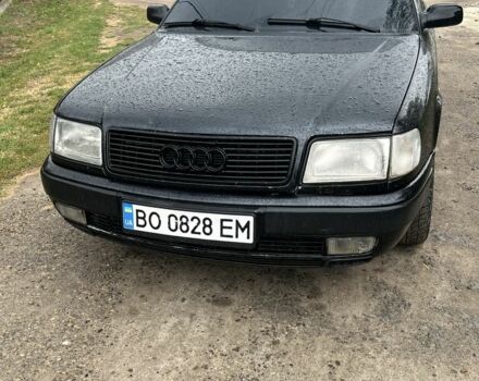 Черный Ауди 100, объемом двигателя 2 л и пробегом 300 тыс. км за 1800 $, фото 1 на Automoto.ua