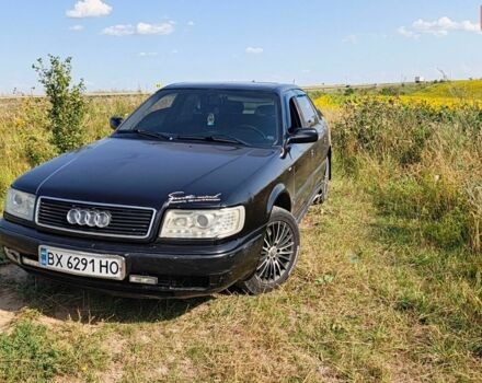 Черный Ауди 100, объемом двигателя 2.6 л и пробегом 400 тыс. км за 2200 $, фото 1 на Automoto.ua