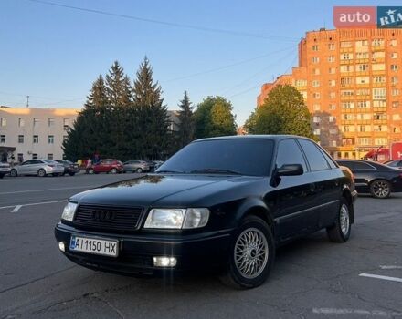 Черный Ауди 100, объемом двигателя 2.8 л и пробегом 200 тыс. км за 2000 $, фото 1 на Automoto.ua