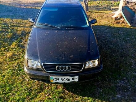 Черный Ауди 100, объемом двигателя 2 л и пробегом 355 тыс. км за 2500 $, фото 1 на Automoto.ua