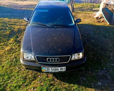 Черный Ауди 100, объемом двигателя 2 л и пробегом 355 тыс. км за 2500 $, фото 1 на Automoto.ua