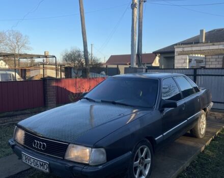 Черный Ауди 100, объемом двигателя 2.3 л и пробегом 300 тыс. км за 900 $, фото 1 на Automoto.ua