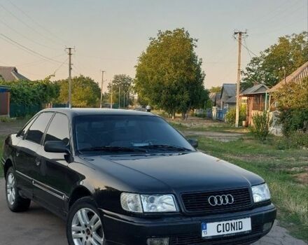 Черный Ауди 100, объемом двигателя 2.8 л и пробегом 3 тыс. км за 2500 $, фото 1 на Automoto.ua