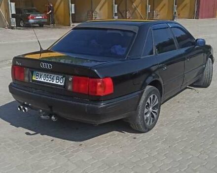Черный Ауди 100, объемом двигателя 2.31 л и пробегом 240 тыс. км за 3000 $, фото 1 на Automoto.ua