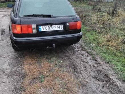 Черный Ауди 100, объемом двигателя 2 л и пробегом 400 тыс. км за 2500 $, фото 1 на Automoto.ua