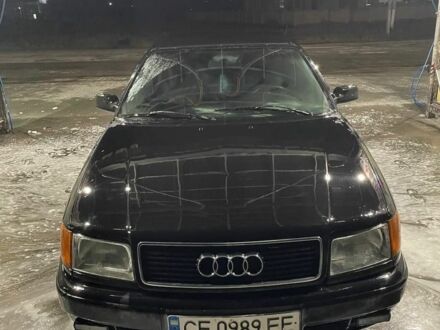 Черный Ауди 100, объемом двигателя 2.8 л и пробегом 30 тыс. км за 1300 $, фото 1 на Automoto.ua