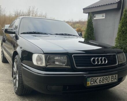 Черный Ауди 100, объемом двигателя 2.8 л и пробегом 604 тыс. км за 4000 $, фото 1 на Automoto.ua