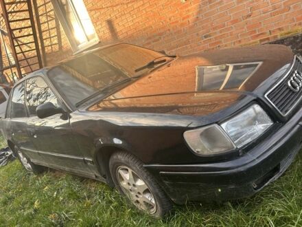 Черный Ауди 100, объемом двигателя 2.8 л и пробегом 450 тыс. км за 1200 $, фото 1 на Automoto.ua