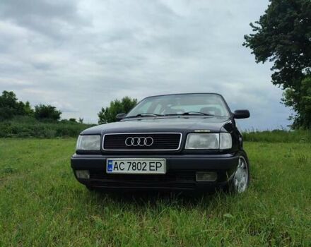 Черный Ауди 100, объемом двигателя 2.3 л и пробегом 380 тыс. км за 2800 $, фото 1 на Automoto.ua