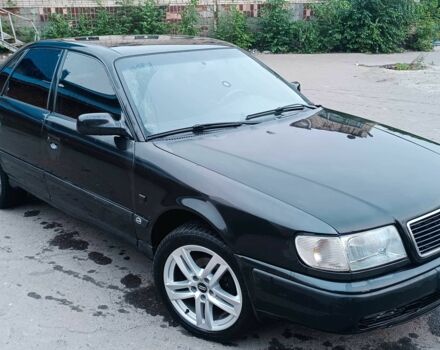 Черный Ауди 100, объемом двигателя 2.3 л и пробегом 400 тыс. км за 3400 $, фото 1 на Automoto.ua