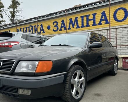 Черный Ауди 100, объемом двигателя 2.8 л и пробегом 400 тыс. км за 2999 $, фото 1 на Automoto.ua