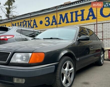 Чорний Ауді 100, об'ємом двигуна 2.8 л та пробігом 400 тис. км за 2999 $, фото 1 на Automoto.ua