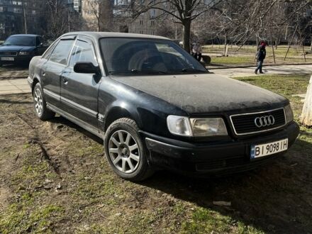 Чорний Ауді 100, об'ємом двигуна 2.8 л та пробігом 350 тис. км за 1300 $, фото 1 на Automoto.ua