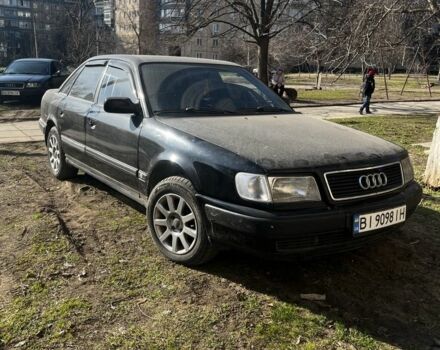 Чорний Ауді 100, об'ємом двигуна 2.8 л та пробігом 350 тис. км за 1300 $, фото 1 на Automoto.ua