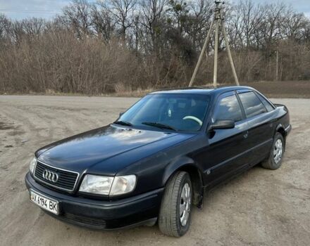 Чорний Ауді 100, об'ємом двигуна 2.3 л та пробігом 200 тис. км за 2100 $, фото 1 на Automoto.ua