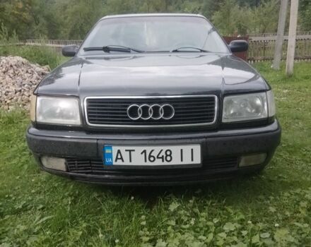 Черный Ауди 100, объемом двигателя 1.9 л и пробегом 350 тыс. км за 2750 $, фото 1 на Automoto.ua