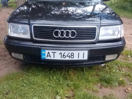 Чорний Ауді 100, об'ємом двигуна 1.9 л та пробігом 350 тис. км за 2400 $, фото 1 на Automoto.ua