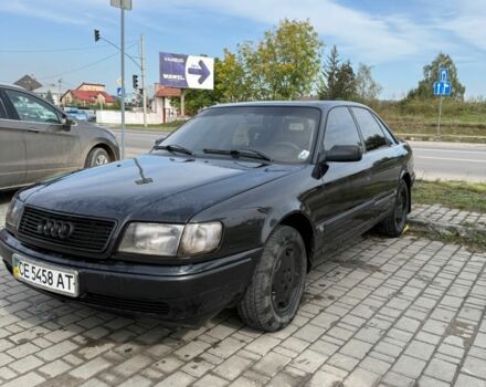 Чорний Ауді 100, об'ємом двигуна 2.3 л та пробігом 233 тис. км за 1200 $, фото 1 на Automoto.ua