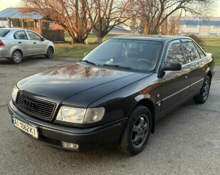 Чорний Ауді 100, об'ємом двигуна 2 л та пробігом 300 тис. км за 2100 $, фото 1 на Automoto.ua