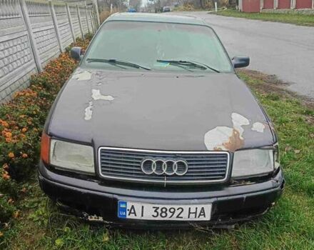Черный Ауди 100, объемом двигателя 2.8 л и пробегом 400 тыс. км за 1700 $, фото 1 на Automoto.ua